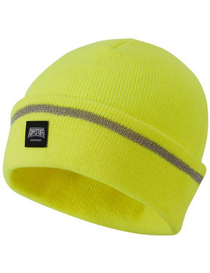 TuffStuff Reflective Beanie 412 – Fluo Yellow